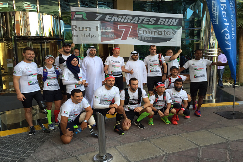 7EmiratesRun 2015 - Getting children back on their feet