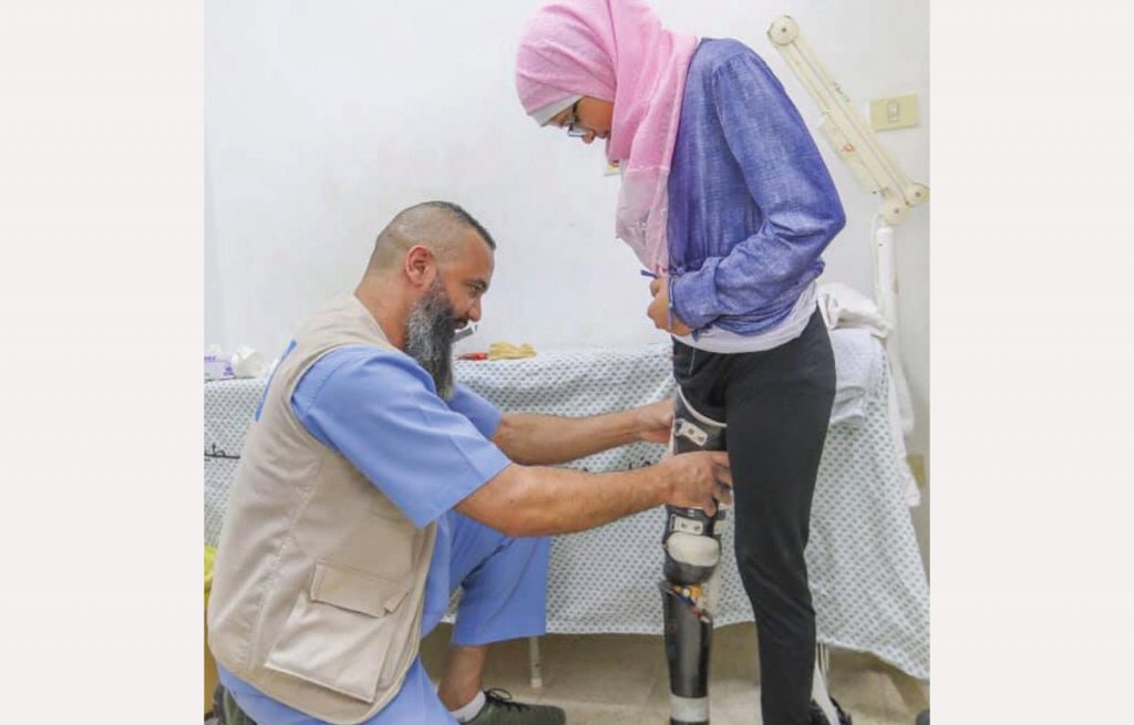 The Little Wings Foundation in Gaza April 2019