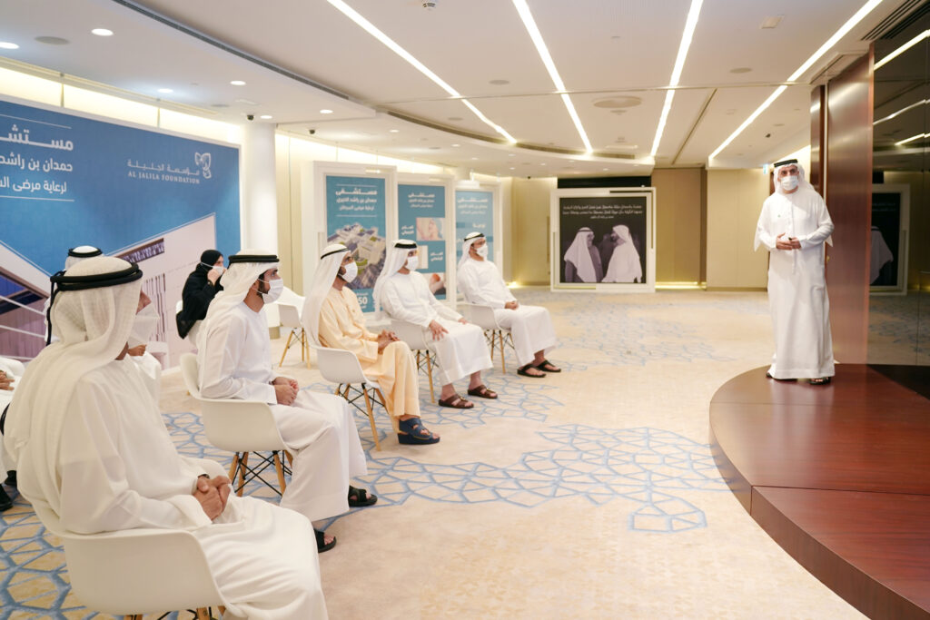 ​صاحب السمو الشيخ محمد بن راشد آل مكتوم علن ​عن مستشفى حمدان بن راشد الخيري لرعاية مرضى السرطان